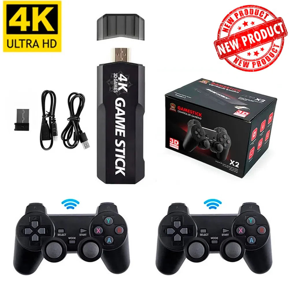 GameStick 4K (+34.000 juegos de 35 Consolas)